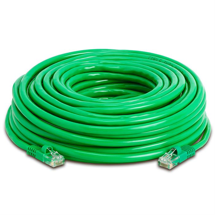 High Speed Lan Cat5e Patch Cable 50FT Green