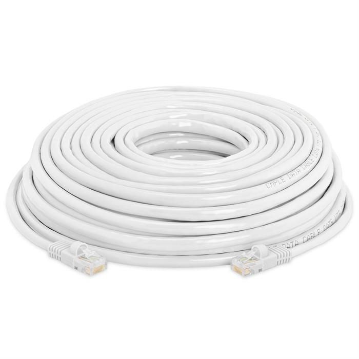 High Speed Lan Cat5e Patch Cable 50FT, White