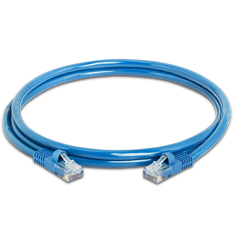 CAT 5 RJ45 Ethernet Cable Patch Cord D Shielded 30m blue KERPEN DATACOM