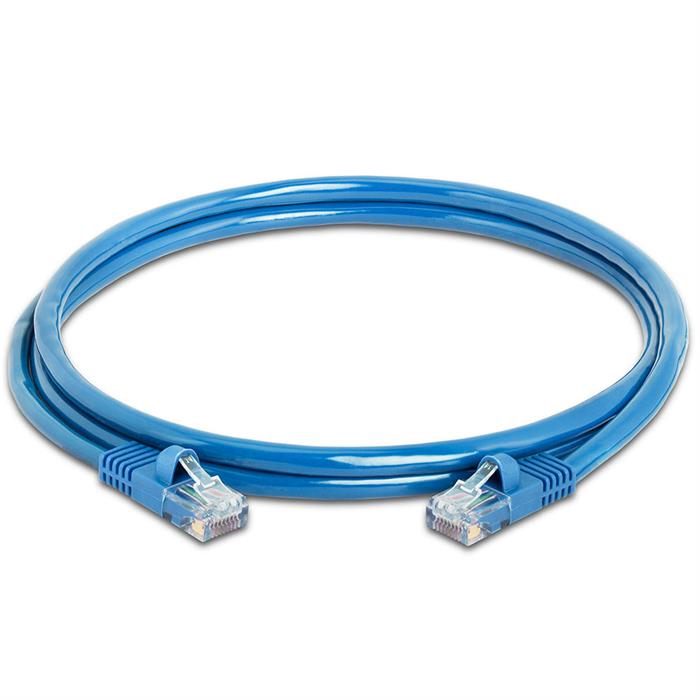 High Speed Lan Cat5e Patch Cable 5FT Blue
