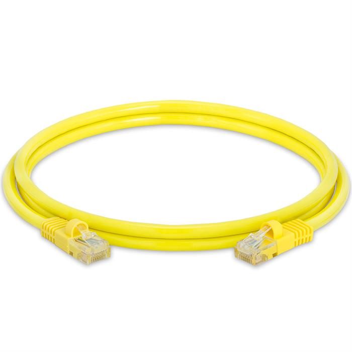 High Speed Lan Cat5e Patch Cable 5FT Yellow