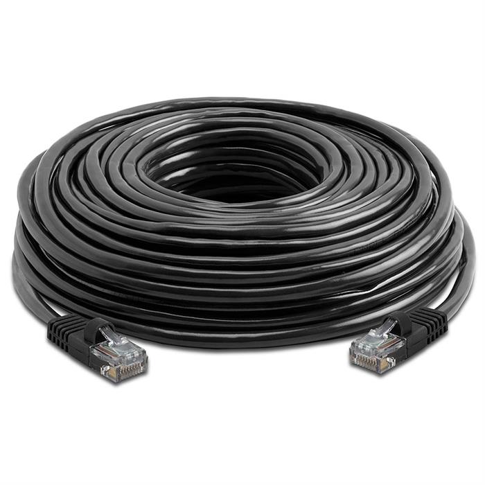 High Speed Lan Cat5e Patch Cable 75FT, Black