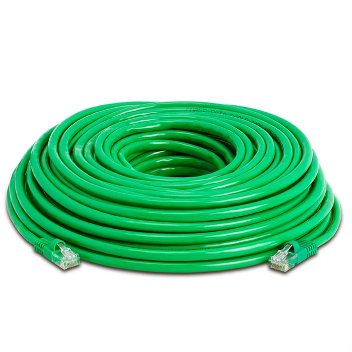 High Speed Lan Cat5e Patch Cable 75FT Green