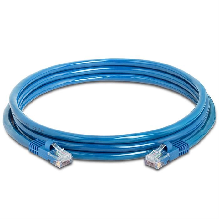 High Speed Lan Cat5e Patch Cable 7FT Blue