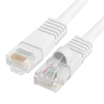 Cat5e Ethernet Network Patch Cable 7 Feet White