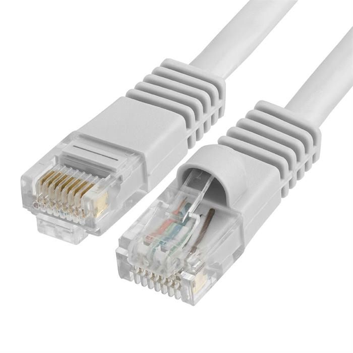 Cat5e Ethernet Network Patch Cable 1.5 Feet Gray
