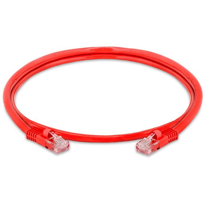 High Speed Lan Cat5e Patch Cable 3FT Red