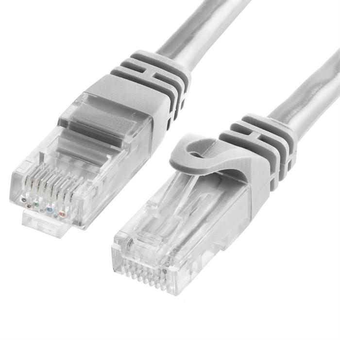 Cat6 Ethernet Network Patch Cable 1.5 Feet Gray