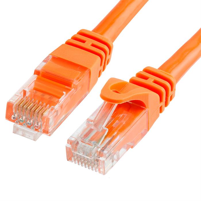 Cat6 Ethernet Network Patch Cable 1.5 Feet Orange