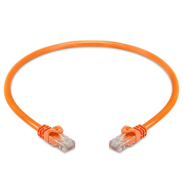 High Speed Lan Cat6 Patch Cable 1.5FT Orange