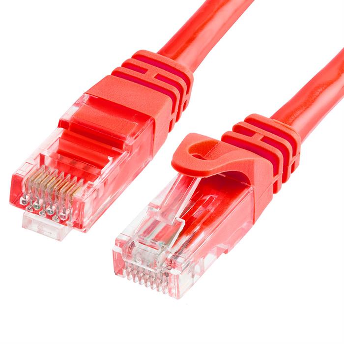 Cat6 Ethernet Network Patch Cable 1.5 Feet Red