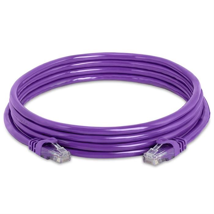 High Speed Lan Cat6 Patch Cable 10FT Purple