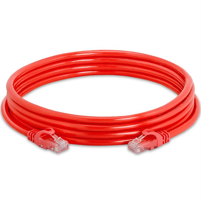 High Speed Lan Cat6 Patch Cable 10FT Red