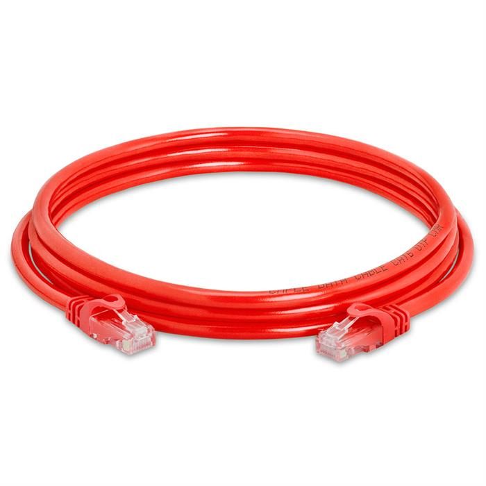 High Speed Lan Cat6 Patch Cable 7FT Red