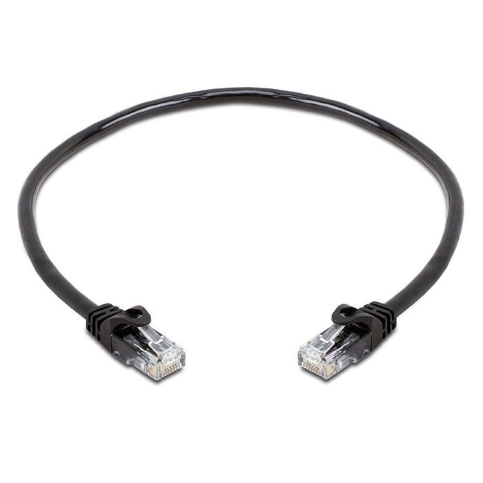 High Speed Lan Cat6 Patch Cable 1.5FT Black