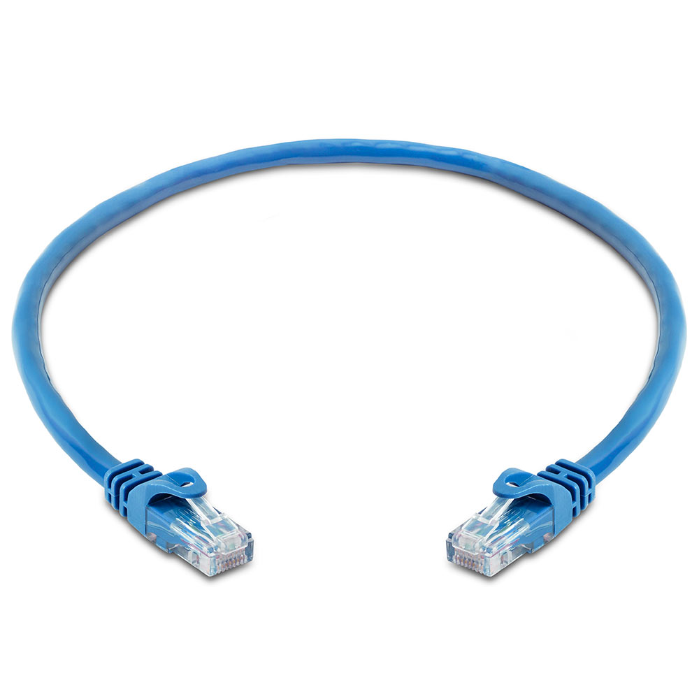 1.5ft Cat6 Ethernet Cable Blue, 10Gbps, RJ45 LAN, 550 MHz, UTP
