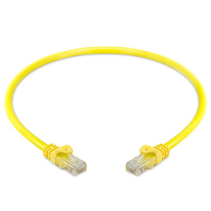 High Speed Lan Cat6 Patch Cable 1.5FT Yellow