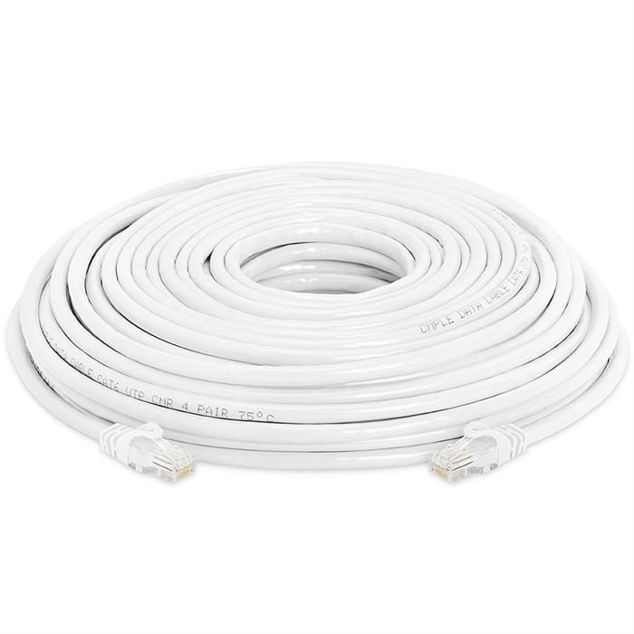 High Speed Lan Cat6 Patch Cable 100FT White
