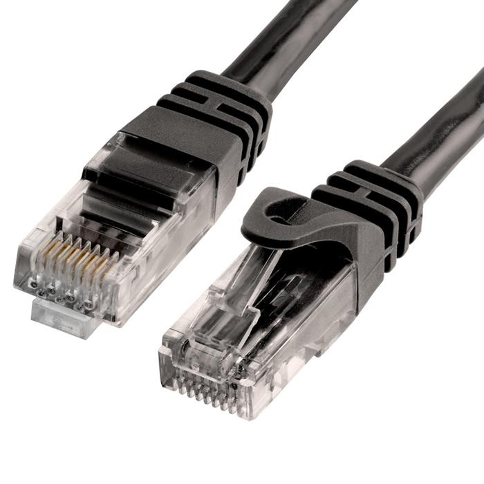 Cat6 Ethernet Network Patch Cable 15 Feet Black