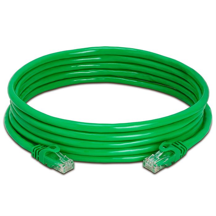 High Speed Lan Cat6 Patch Cable 15FT Green