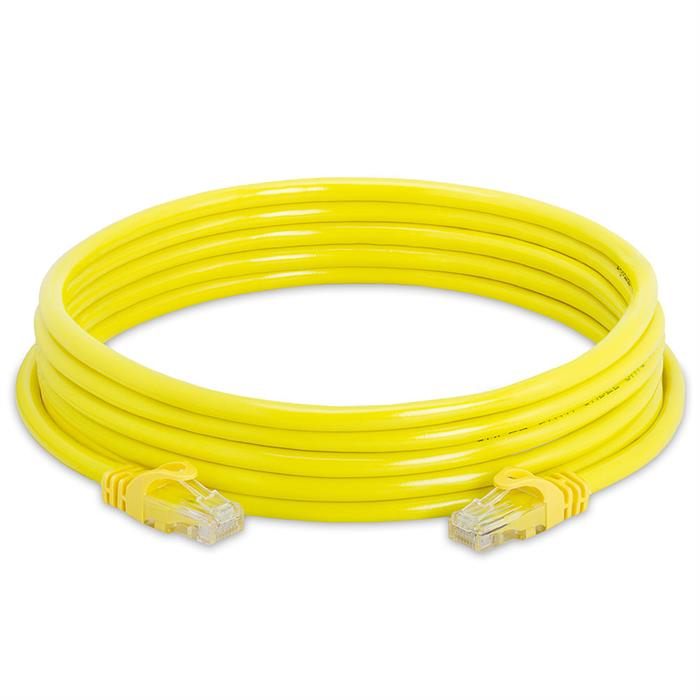 High Speed Lan Cat6 Patch Cable 15FT Yellow