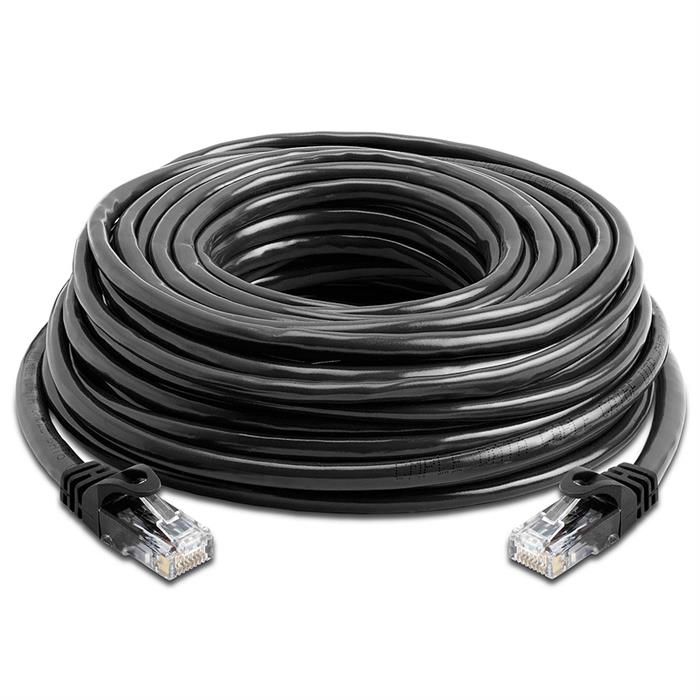 High Speed Lan Cat6 Patch Cable 50FT Black