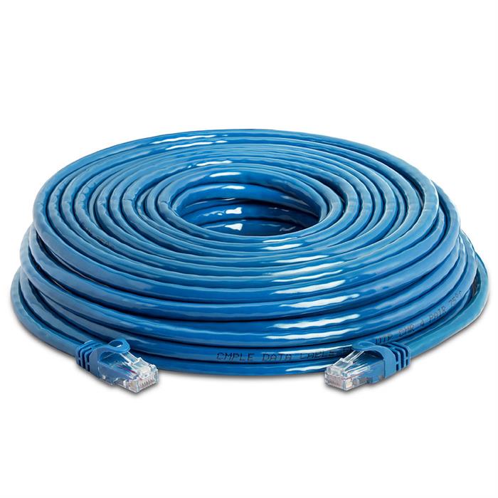 High Speed Lan Cat6 Patch Cable 75FT Blue