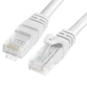 Cat6 Ethernet Network Patch Cable 75 Feet White