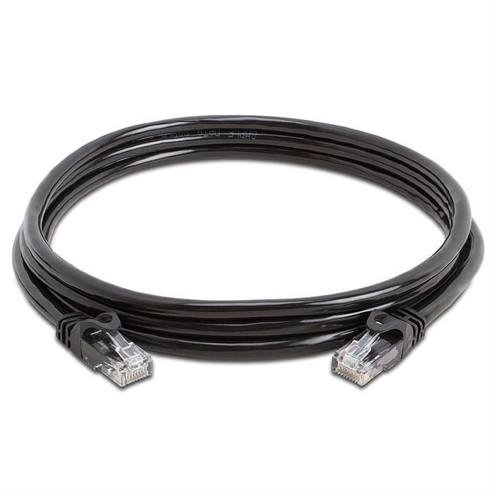 High Speed Lan Cat6 Patch Cable 7FT Black