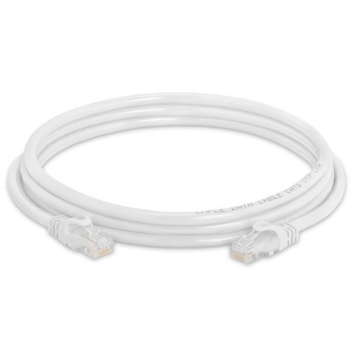 High Speed Lan Cat6 Patch Cable 7FT White