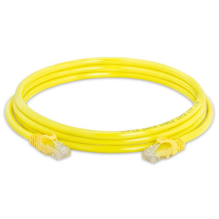 High Speed Lan Cat6 Patch Cable 7FT Yellow