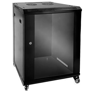 15U Server Rack Cabinet With Casters