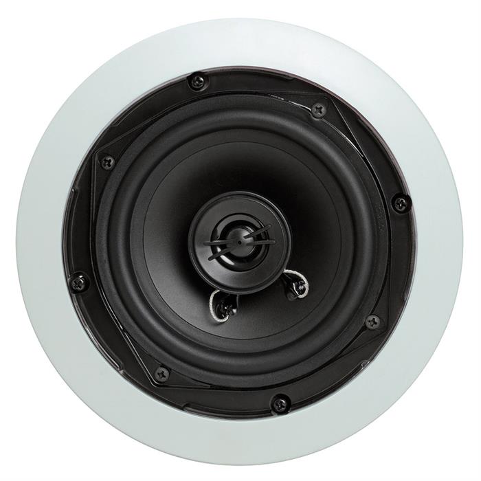 5.25" Surround Sound 2-Way In-Wall/In-Ceiling Speakers (Pair) - Round