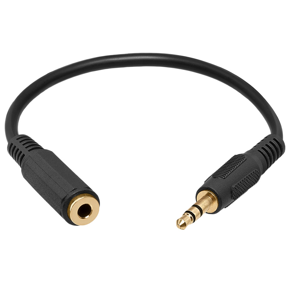 25FT 3.5mm 1/8" AUDIO HEADPHONE EXTENSION CABLE CORD 