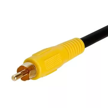 Cmple - 3FT RCA Subwoofer Cable (1 RCA Male to 1 RCA Male Composite Audio/Video Cord) S/PDIF Coaxial Cable, Digital Aud