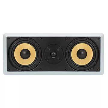 6.5" Surround Sound 2-Way In-Wall In-Ceiling Center Aramid Fiber Speaker - Rectangular