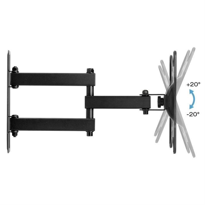 Side view - Adjustable Full-Motion TV Wall Mount