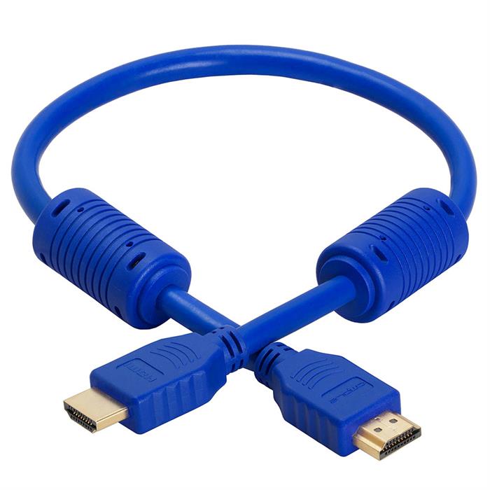 HDMI Cable 1.5 FT Blue