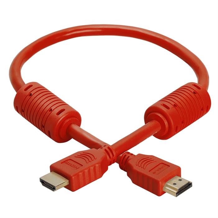 HDMI Cable 1.5 FT Red