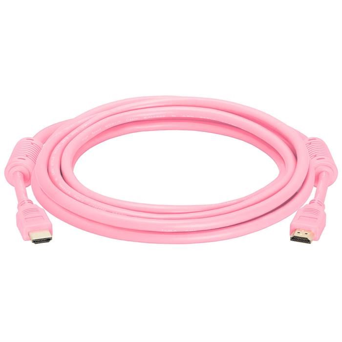 HDMI Cable 10 FT Pink