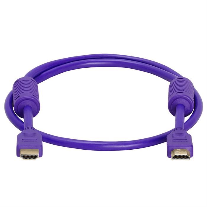 HDMI Cable 3 FT Purple