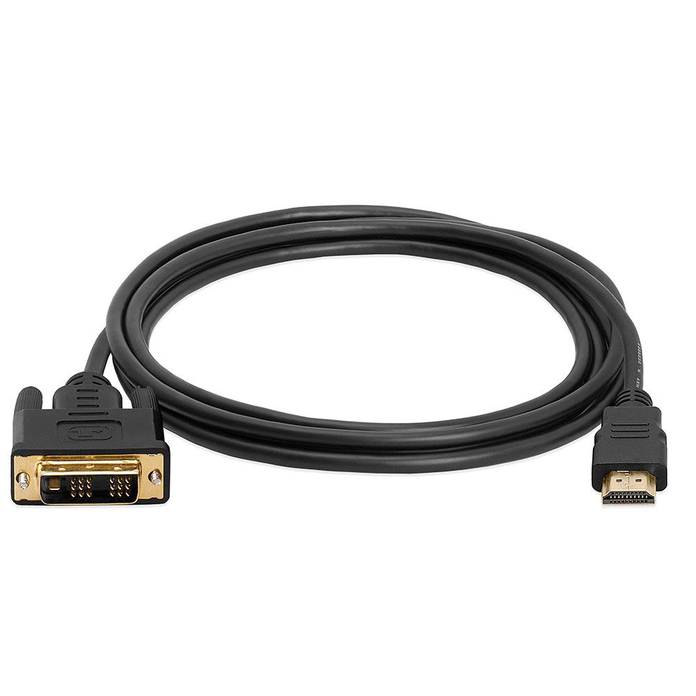 Dvi D Male To Hdmi Male Cable Gold Digital Hdtv 10feet