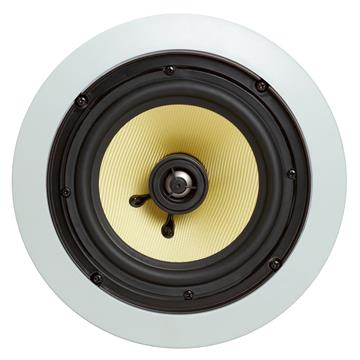 6.5" Surround Sound 2-Way In-Wall/In-Ceiling Speakers (Pair) - Round