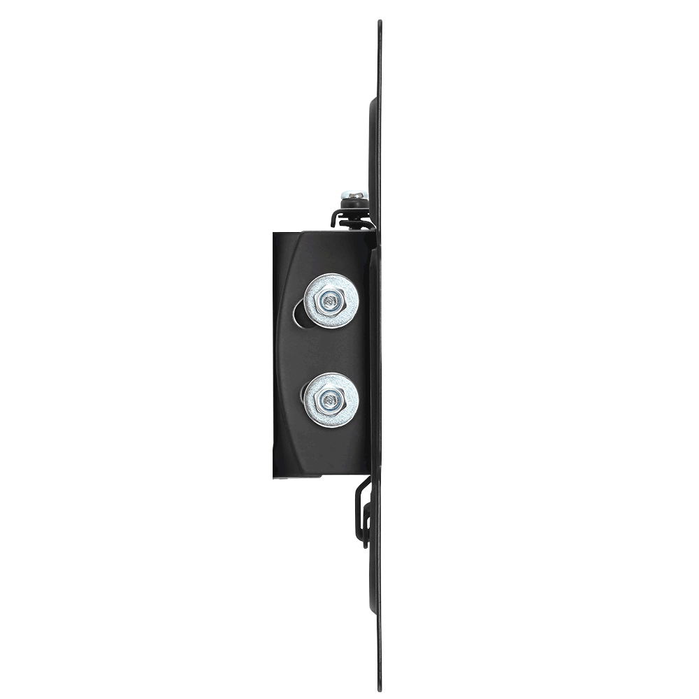 Low Profile Ultra-Slim Black Adjustable Tilt/Tilting Wall Mount Bracket for RCA LED42B45RQ 42 inch LED HDTV TV/Television 
