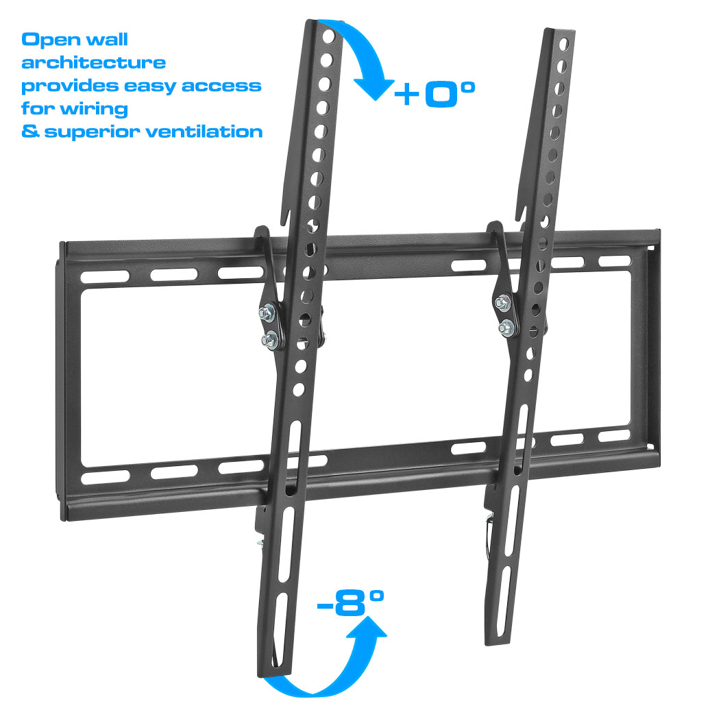 Cmple Low Profile Tilt Wall Mount for 32 -55 LED LCD Flat Panel TVs