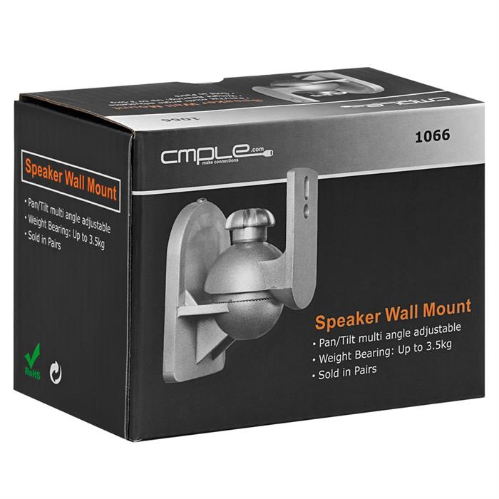 Package - Speaker Wall Mount For Satellite Speakers	