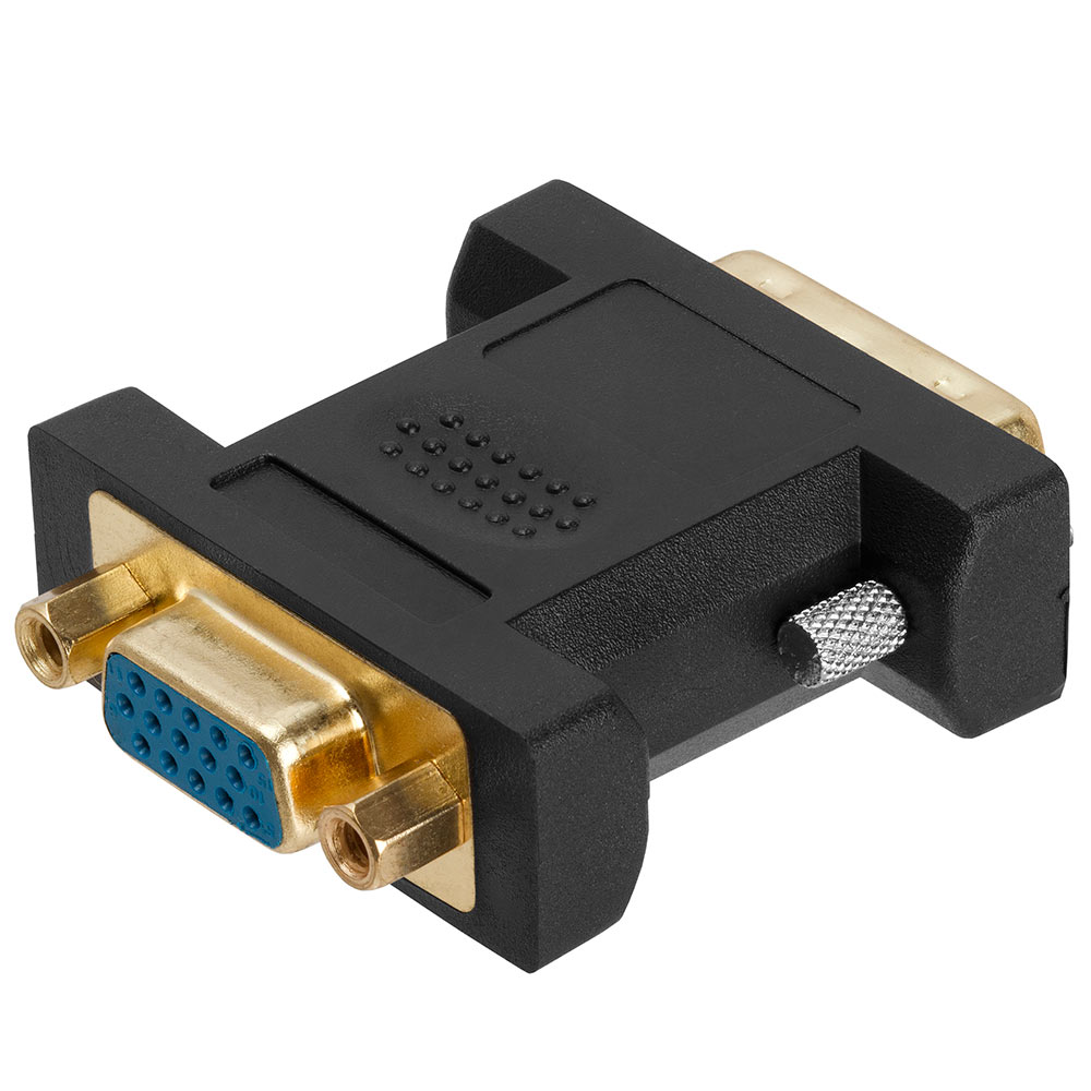DVI-I Dual Link Male to HD15 VGA Female Converter Adapter 