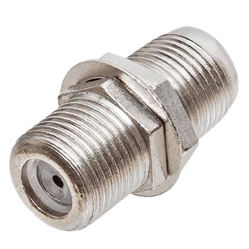 F-Type Coaxial Jack to Jack Coupler Adapter  (Pack of 10)