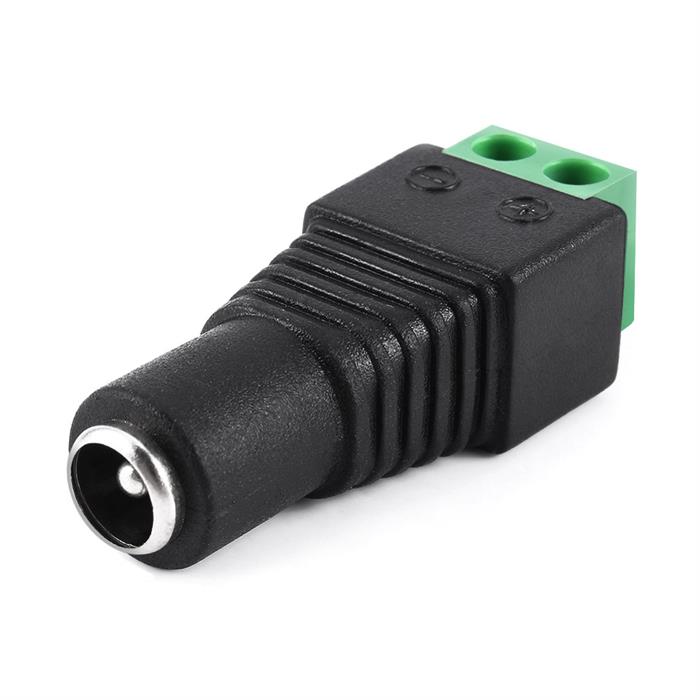 Female 2.1 x 5.5mm DC Power Plug Jack Adapter Connector for CCTV