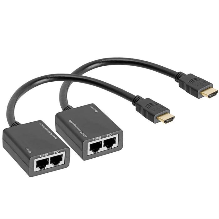 HDMI Extender Repeater over Cat5e/Cat6 - up to 98 Feet